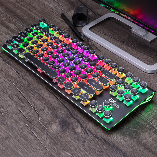 Sparky 87-Key RGB Mechanical Keyboard - Bluetooth + Wired