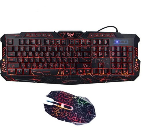 Sparky RGB Tri-Color Gaming Keyboard & Mouse Combo - Wired
