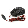 Sparky Transparent Luminous Gaming Mouse with RGB Glow