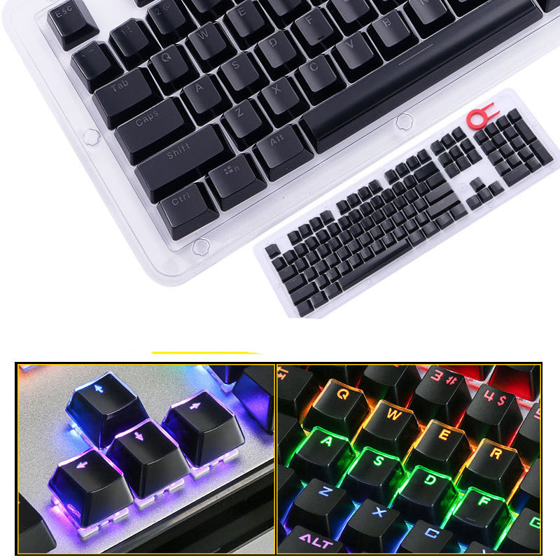 Custom Mechanical Keyboard Keycaps - Two-Color Mold Set (104 Keys)