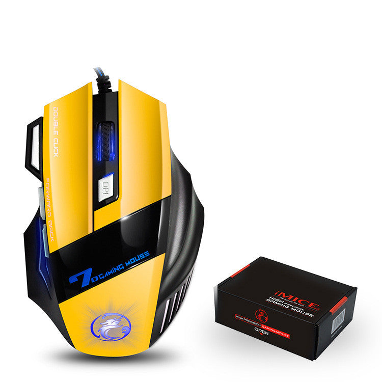 Sparky RGB Gaming Mouse - 7200 DPI Custom Lighting