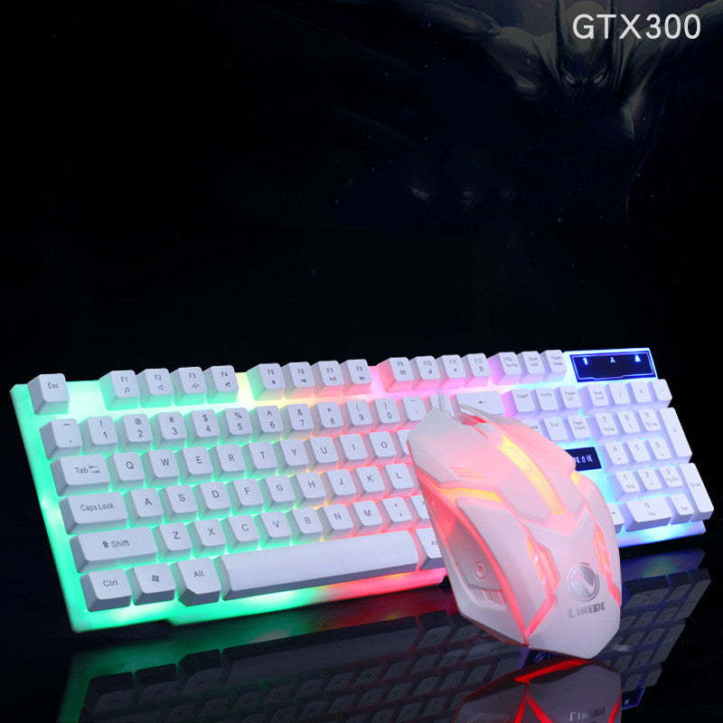Sparky Glowing RGB Keyboard & Mouse Combo - Wired