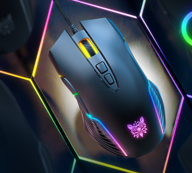 Sparky RGB Gaming Mouse - 6400 DPI with Adjustable Lighting
