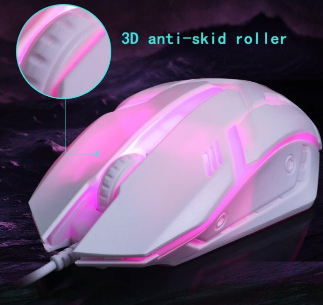 Sparky LED Backlit Wired Gaming Keyboard & Mouse Combo