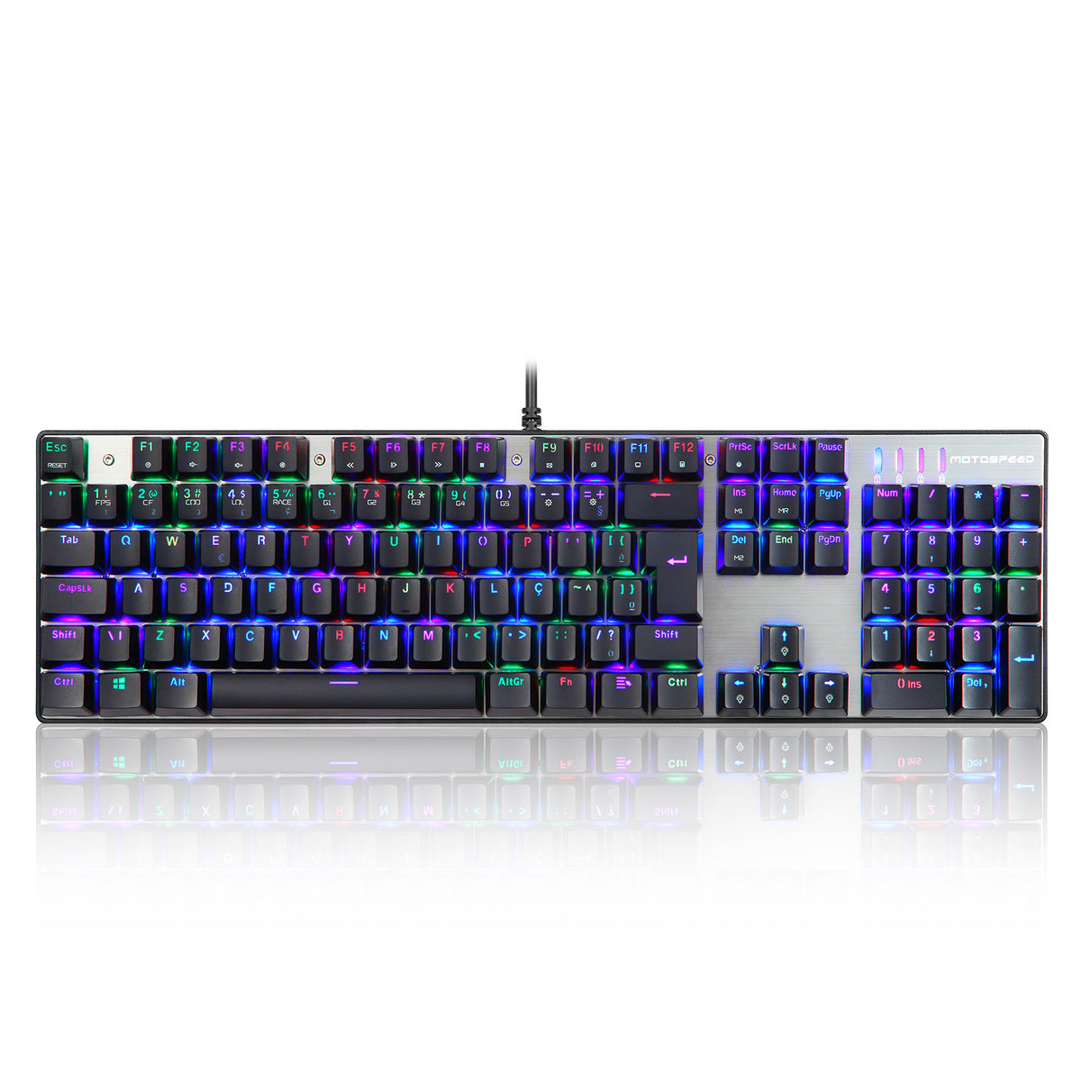 Sparky Light Up RGB Mechanical Gaming Keyboard - CK104/CK61