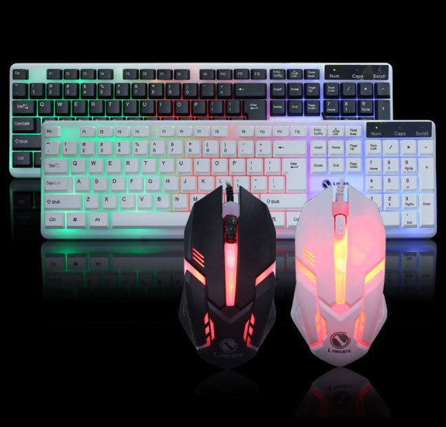 Sparky LED Backlit Wired Gaming Keyboard & Mouse Combo