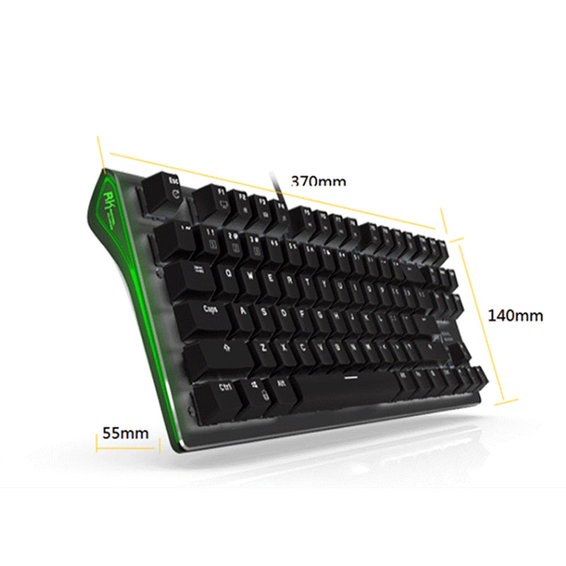 Sparky 87-Key RGB Mechanical Keyboard - Bluetooth + Wired