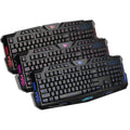 Sparky RGB Backlit Gaming Keyboard - 3 Color Modes Ergonomic