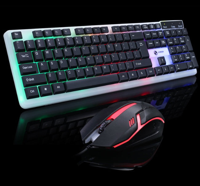 Sparky LED Backlit Wired Gaming Keyboard & Mouse Combo