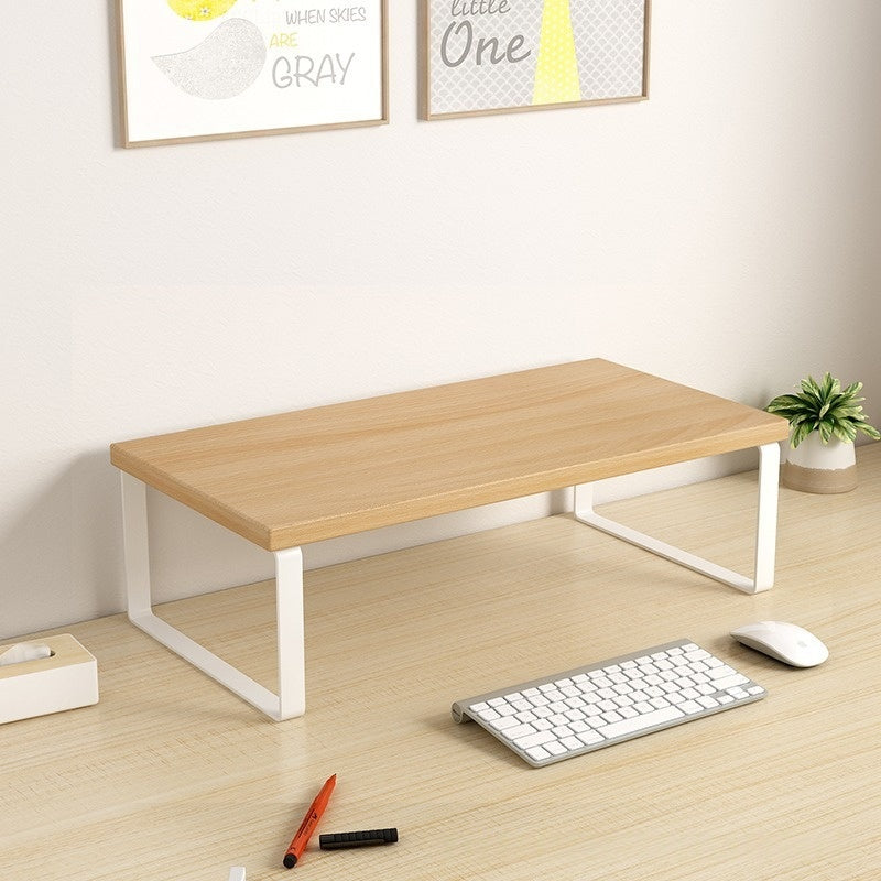 Wooden Monitor Riser Base Stand Pad Organizer
