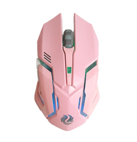 Sparky Silent Wireless Charging RGB Gaming Mouse - 1600 DPI