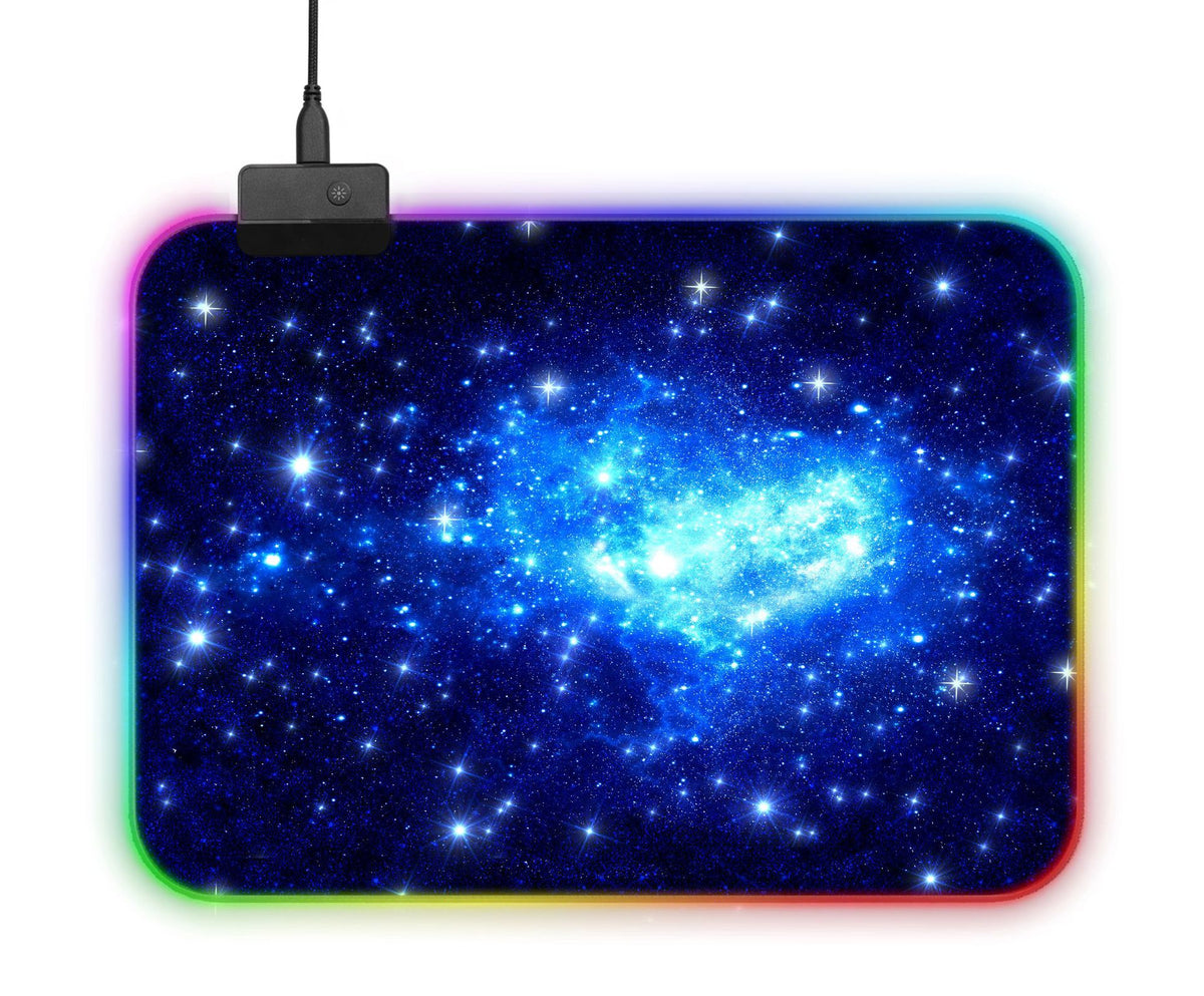 Sparky Wireless Charging RGB Gaming Mouse Pad - Large Extended