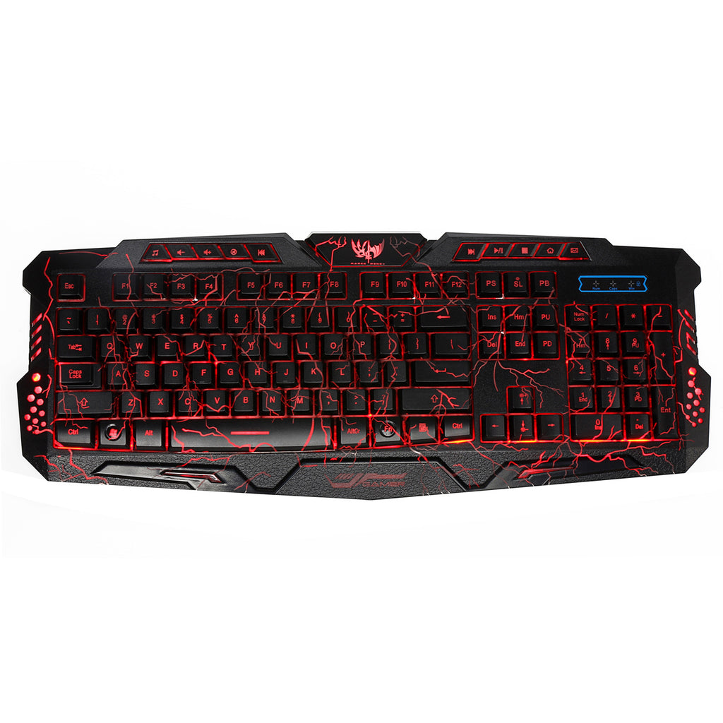 Sparky RGB Backlit Gaming Keyboard - 3 Color Modes Ergonomic