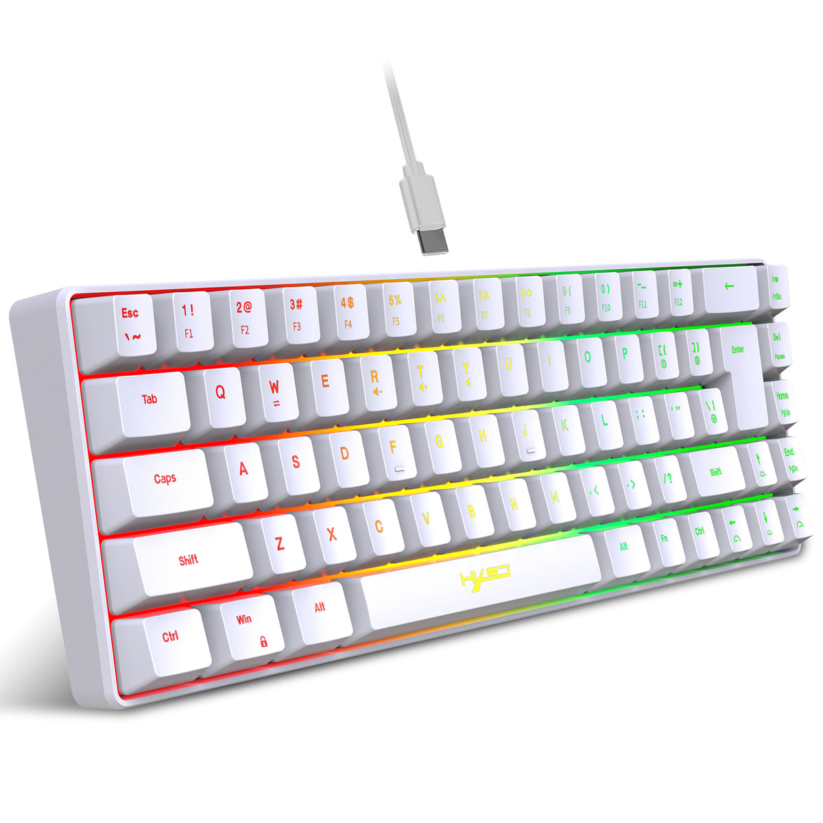 Sparky Compact Membrane Gaming Keyboard with RGB Glow