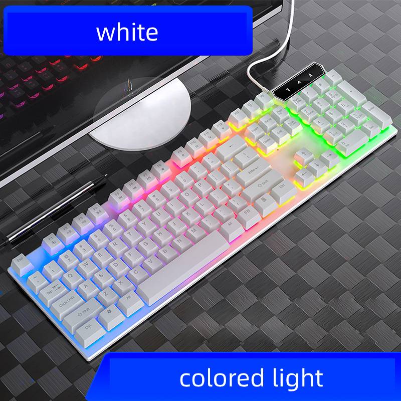 Sparky Mechanical-Feel RGB Gaming Keyboard - Wired 104 Keys