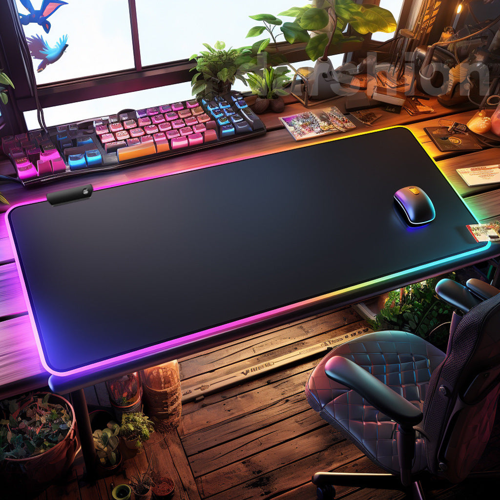 Sparky Large RGB Luminous Gaming Mouse Pad