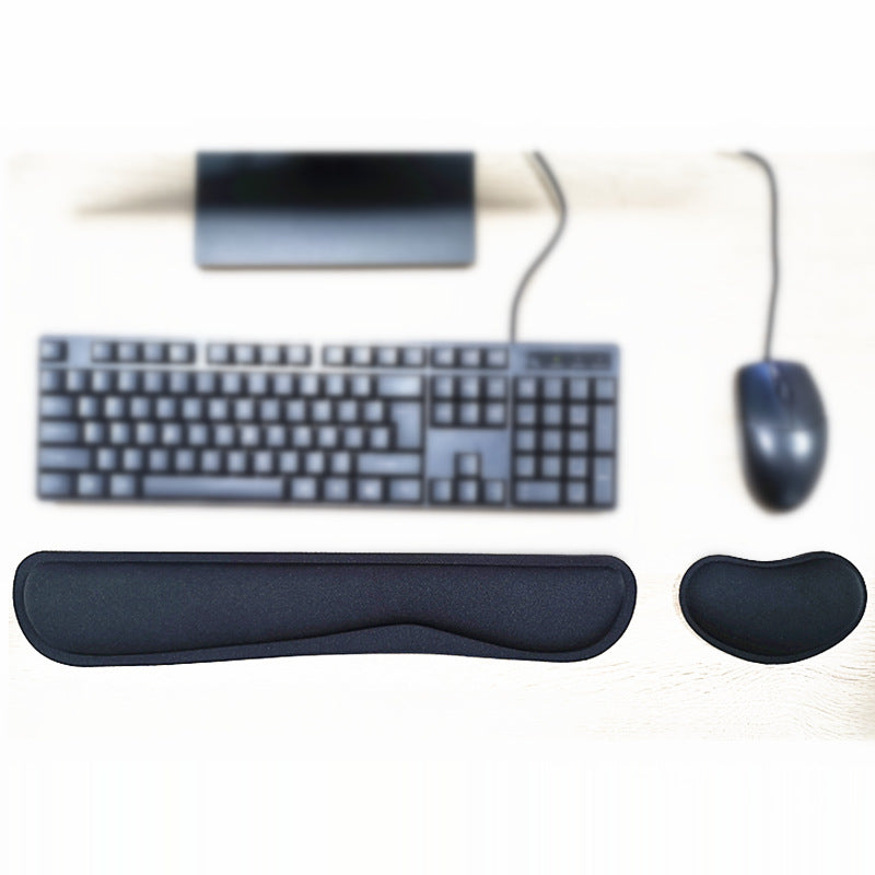 Sparky Memory Foam Keyboard & Mouse Wrist Rest Set