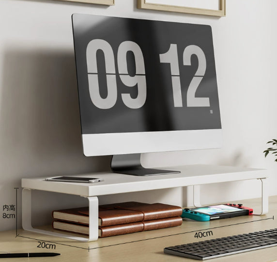 Wooden Monitor Riser Base Stand Pad Organizer