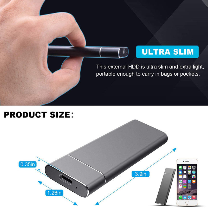 Sparky Portable External SSD - High Speed USB 3.0