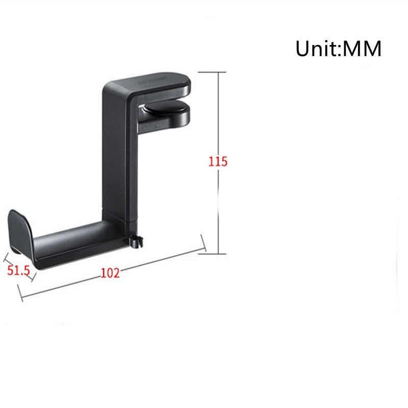 Home Simple Deskside Clip-on Headphone Stand