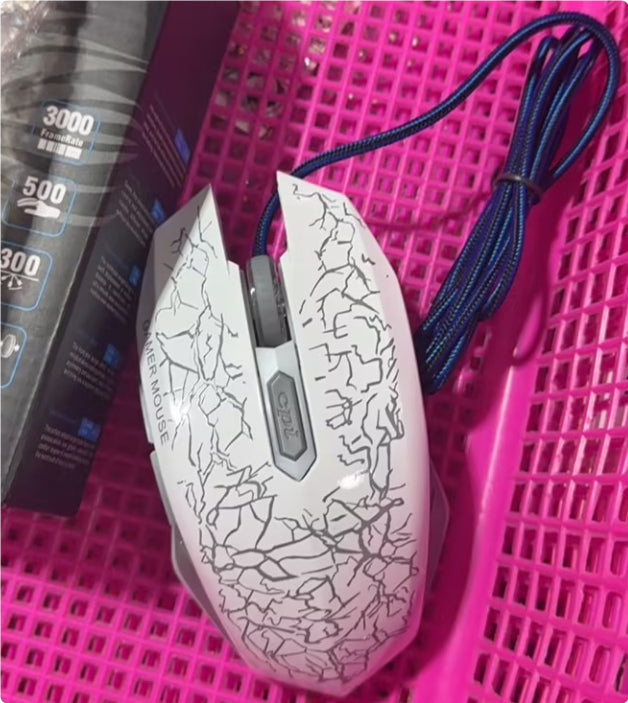 Sparky Ergonomic Wired Gaming Mouse (2400 DPI)