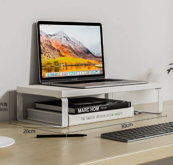Wooden Monitor Riser Base Stand Pad Organizer