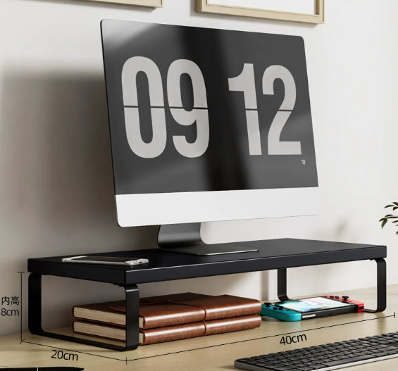 Wooden Monitor Riser Base Stand Pad Organizer