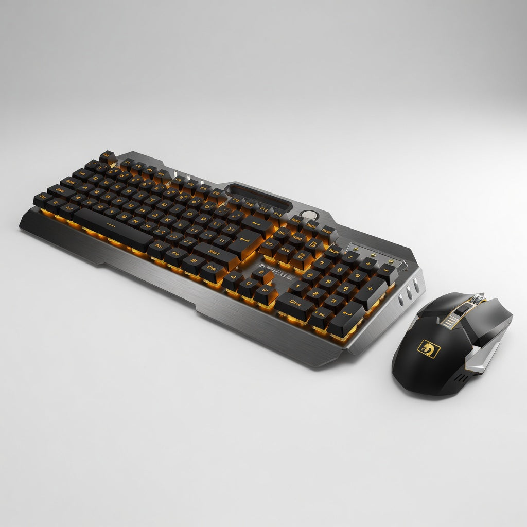 Sparky Luminous RGB Wireless Keyboard and Mouse Combo
